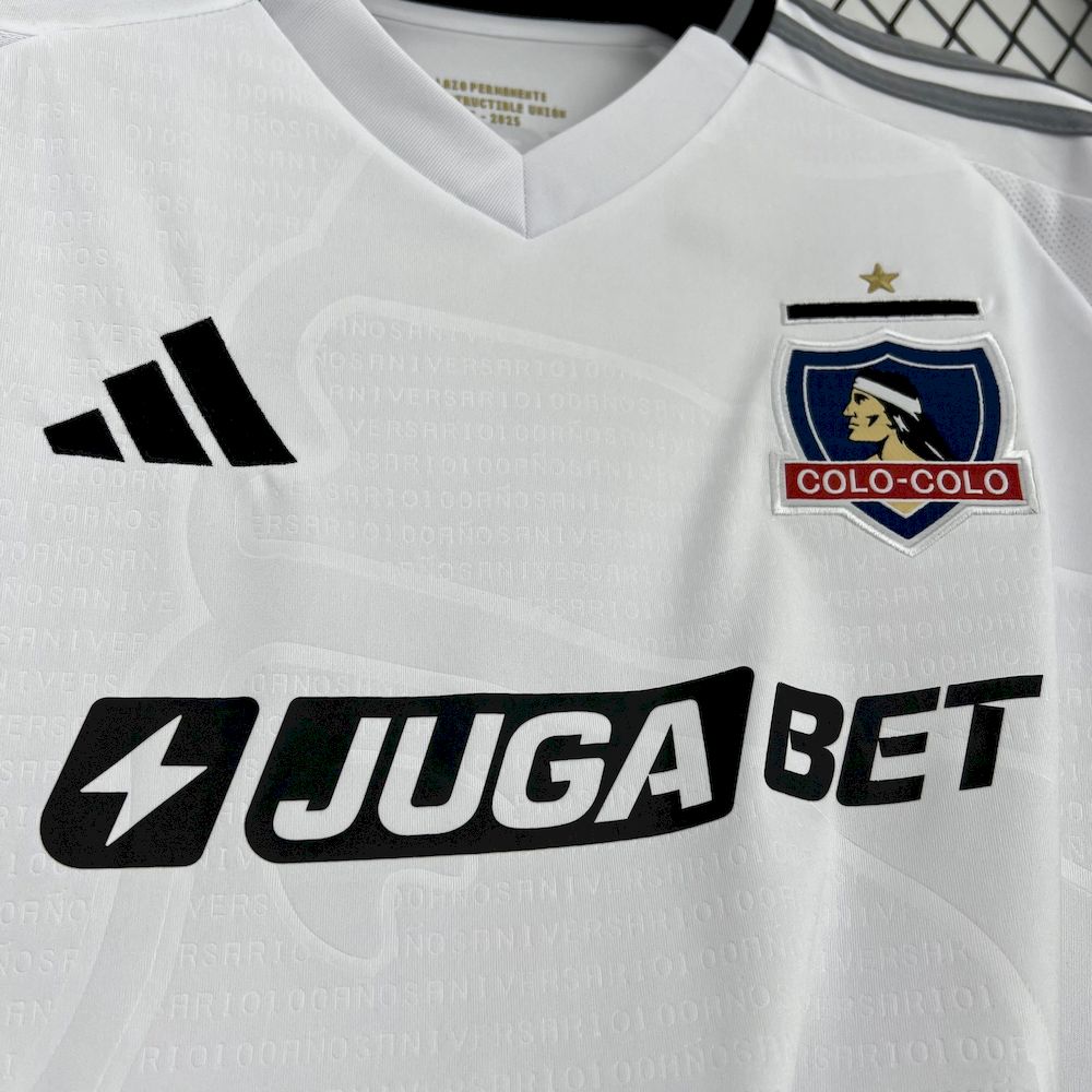 Colo Colo 2025/26 Camisola Principal – Homem