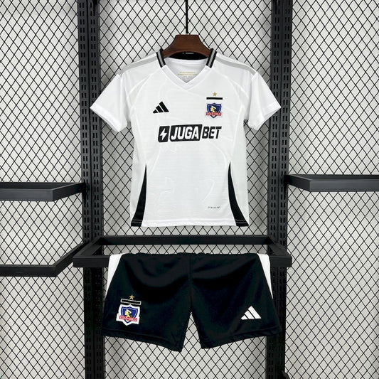 Colo Colo 2025/26 Conjunto Principal – Criança