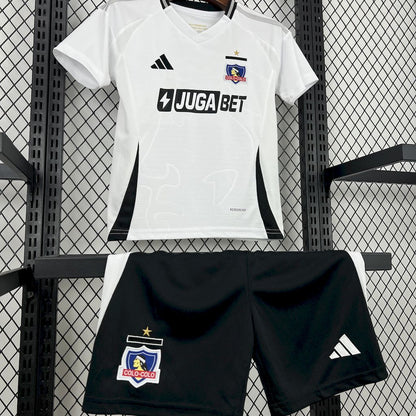 Colo Colo 2025/26 Conjunto Principal – Criança