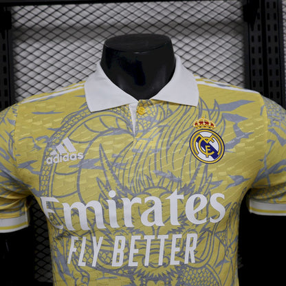 Real Madrid 2025/26 Camisola Beige Edição Especial Versão Jogador – Homem