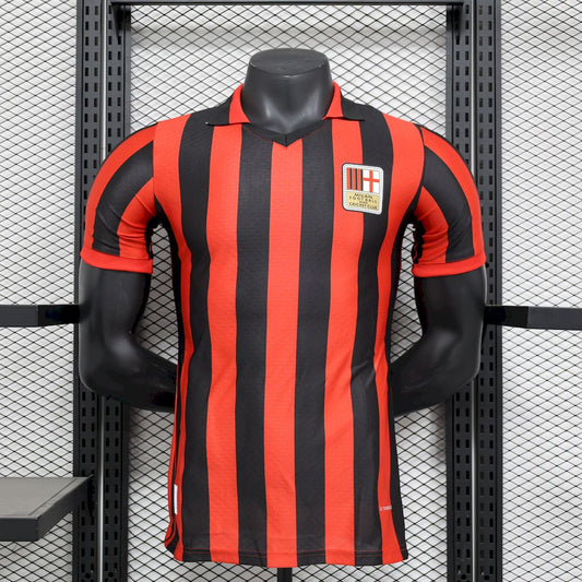 AC Milan 2024/25 Camisola 125.º Aniversário Edição Retro Versão Jogador – Homem