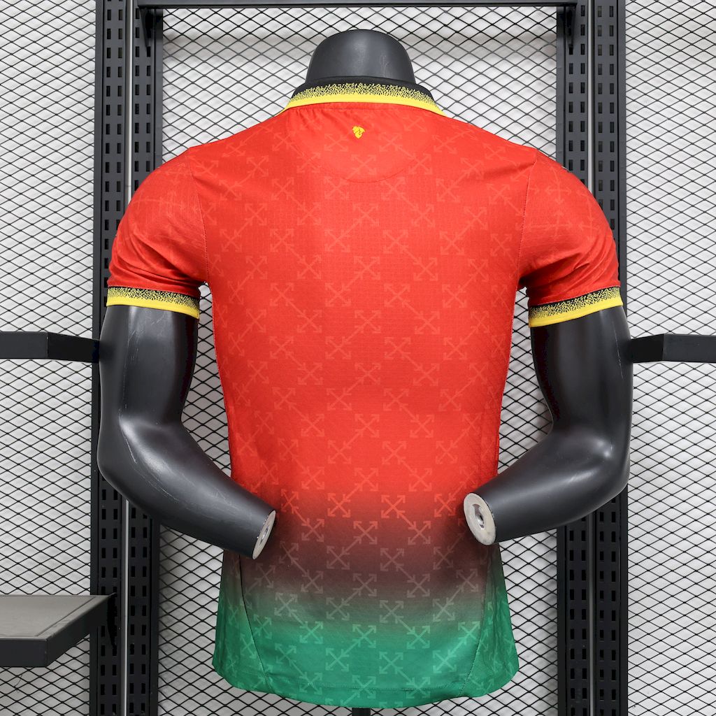 AC Milan 2025/26 Camisola Co-Branded Vermelha Edição Versão Jogador – Homem