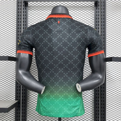 AC Milan 2025/26 Camisola Co-Branded Preta Edição Versão Jogador – Homem