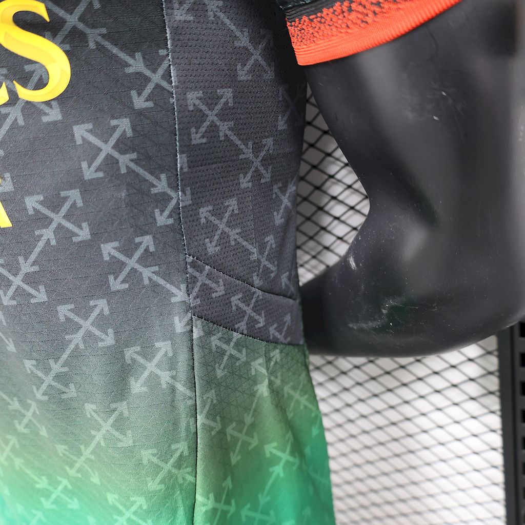AC Milan 2025/26 Camisola Co-Branded Preta Edição Versão Jogador – Homem