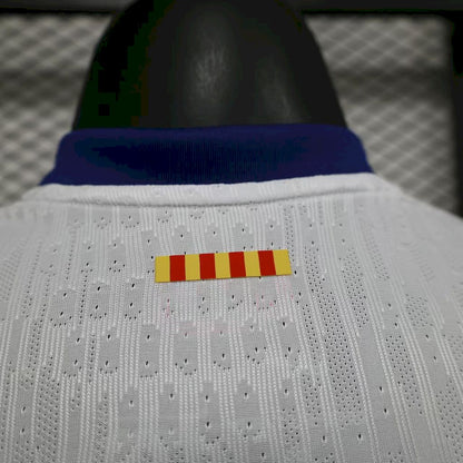 Barcelona 2024/25 Camisola Branca exposure Versão Versão Jogador – Homem