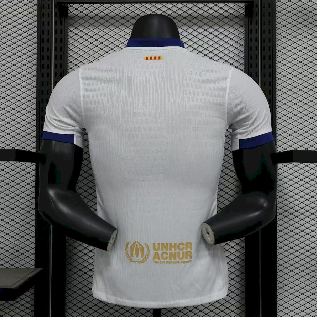 Barcelona 2024/25 Camisola Branca exposure Versão Versão Jogador – Homem