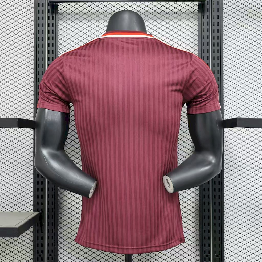 Bayern de Munique 2025/26 Camisola Terrace Icons Versão Jogador – Homem