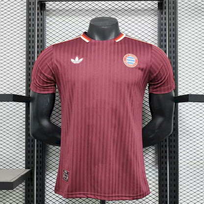 Bayern de Munique 2025/26 Camisola Terrace Icons Versão Jogador – Homem