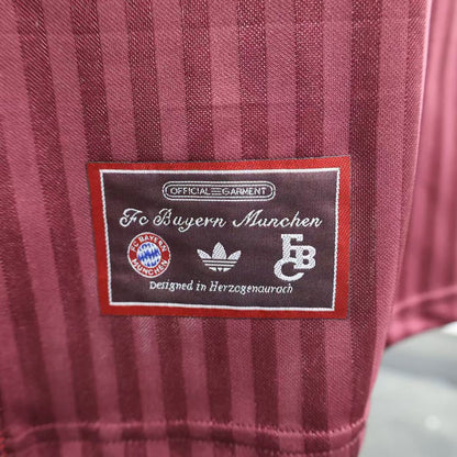 Bayern de Munique 2025/26 Camisola Terrace Icons Versão Jogador – Homem