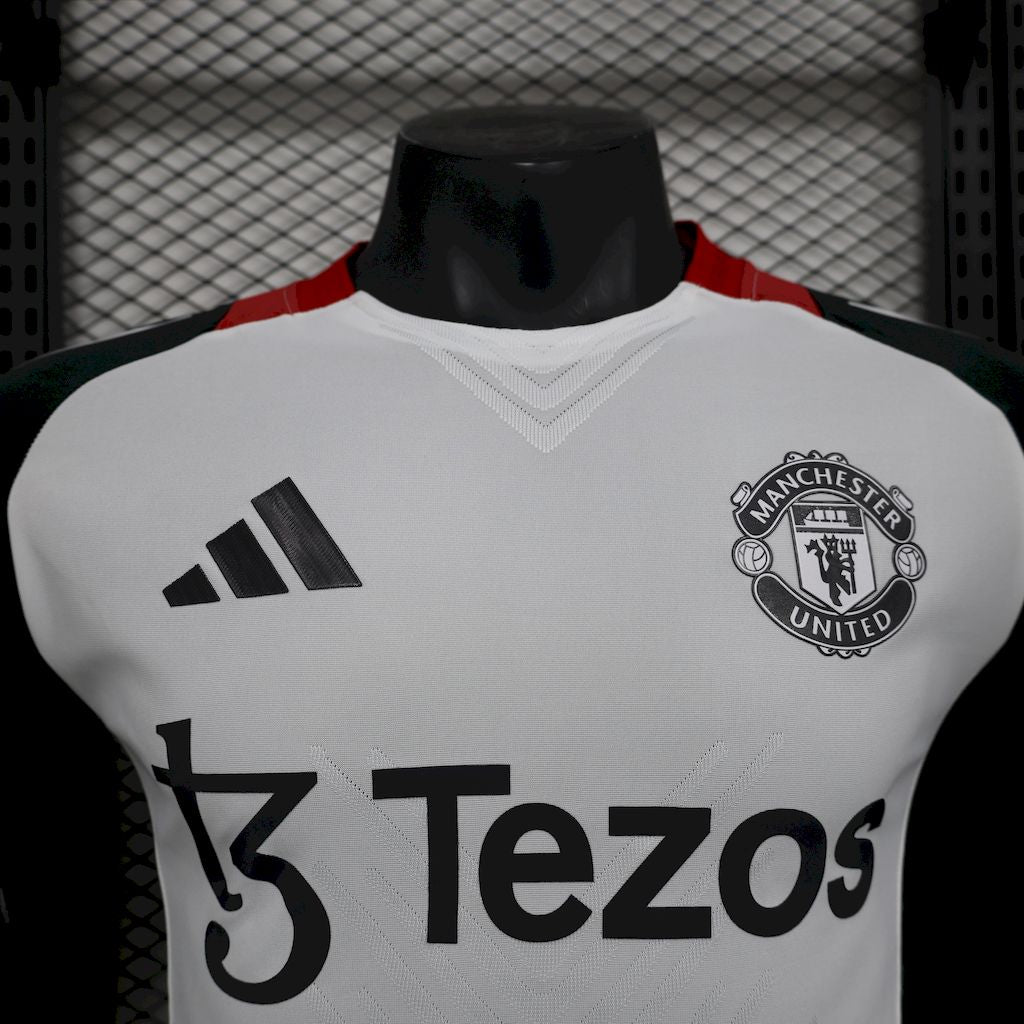 Manchester United 2025/26 Camisola de Pré-Jogo Versão Jogador – Homem