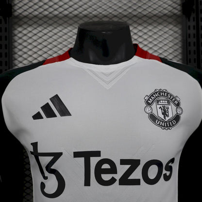 Manchester United 2025/26 Camisola de Pré-Jogo Versão Jogador – Homem