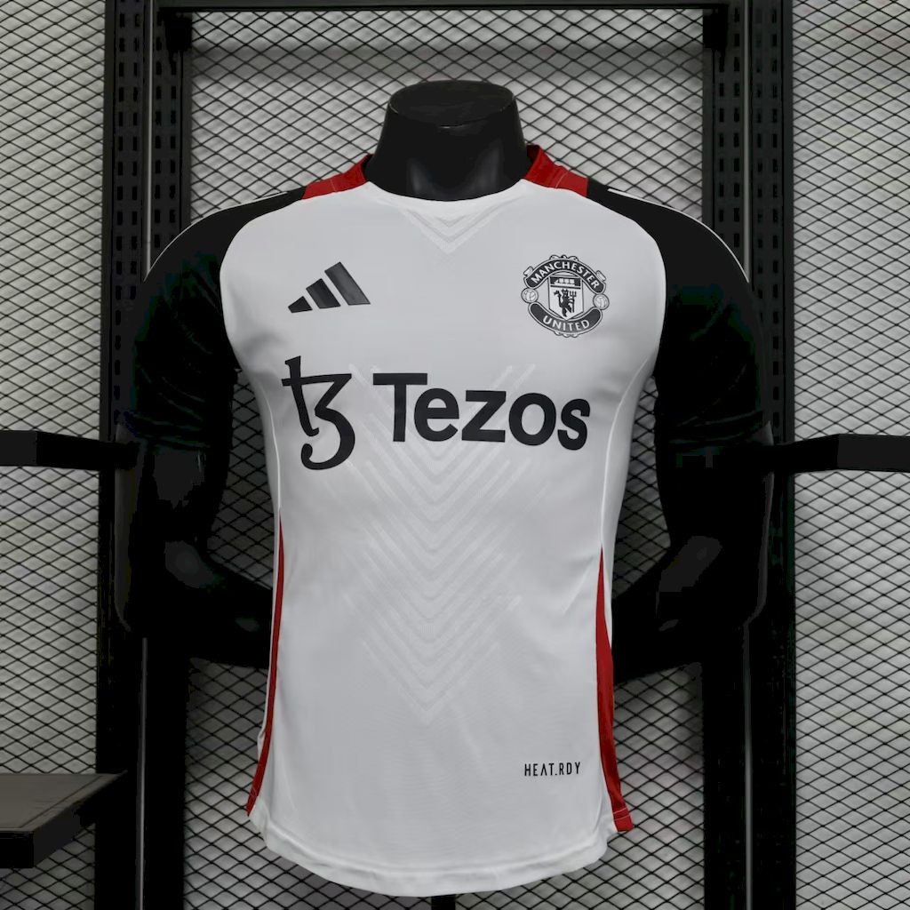 Manchester United 2025/26 Camisola de Pré-Jogo Versão Jogador – Homem