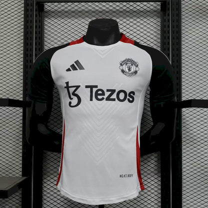 Manchester United 2025/26 Camisola de Pré-Jogo Versão Jogador – Homem