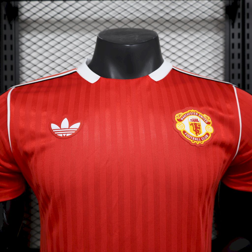 Manchester United 2025/26 Camisola Terrace Icons Versão Jogador – Homem