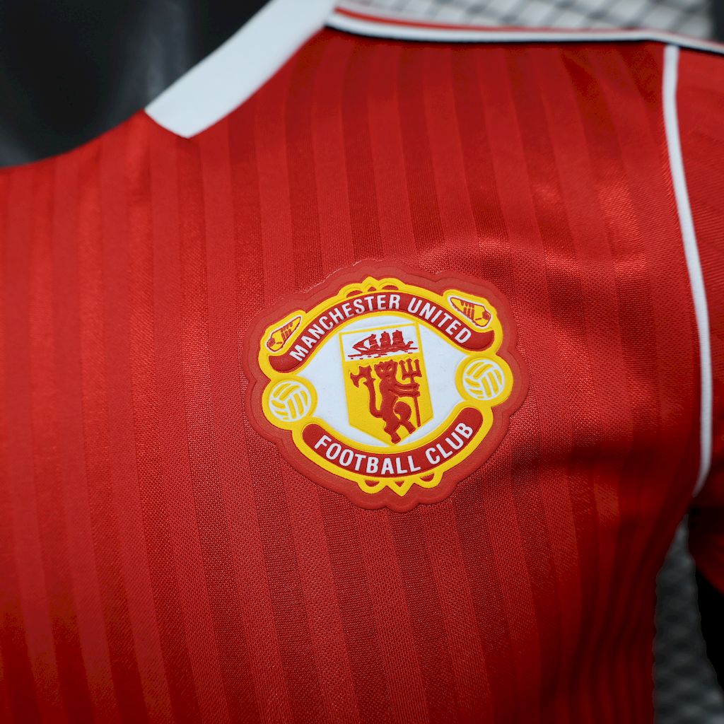 Manchester United 2025/26 Camisola Terrace Icons Versão Jogador – Homem
