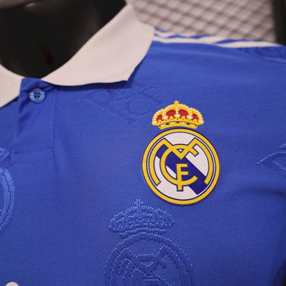 Real Madrid 2025/26 Camisola Especial Azul Versão Jogador – Homem