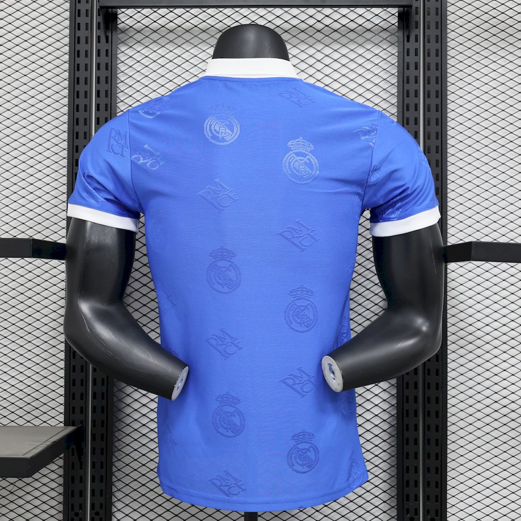 Real Madrid 2025/26 Camisola Especial Azul Versão Jogador – Homem