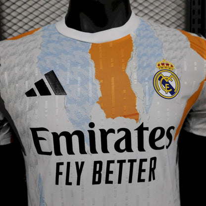 Real Madrid 2024/25 Camisola de Pré-Jogo Versão Jogador – Homem