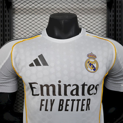Real Madrid 2025/26 Camisola Principal Versão Jogador – Homem