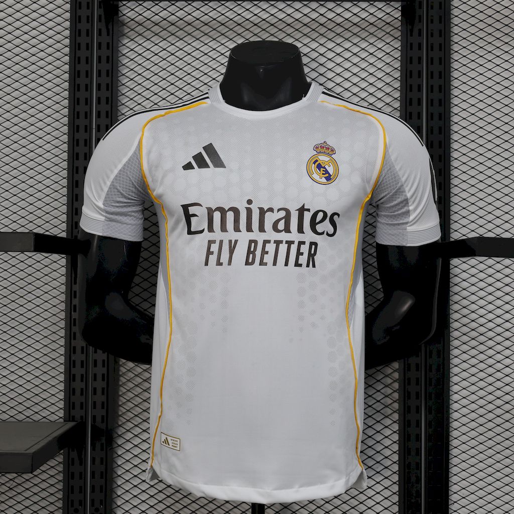 Real Madrid 2025/26 Camisola Principal Versão Jogador – Homem