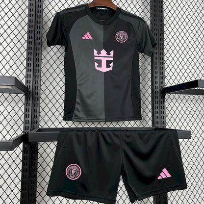 Inter Miami 2025/26 Conjunto Alternativo – Criança
