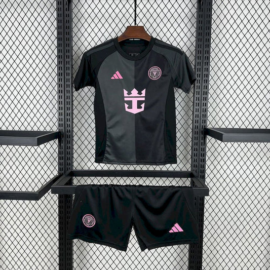 Inter Miami 2025/26 Conjunto Alternativo – Criança