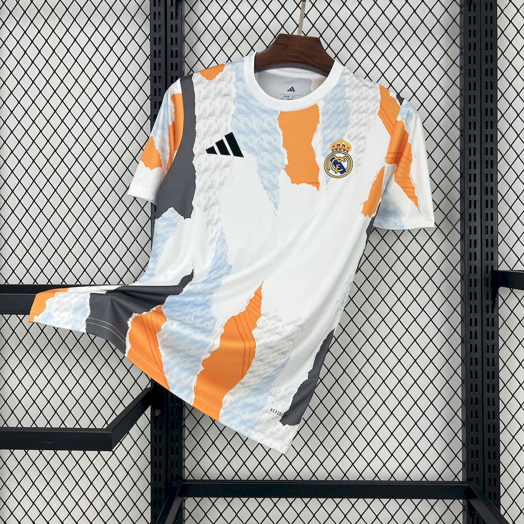 Real Madrid 2024/25 Camisola de Pré-Jogo – Homem