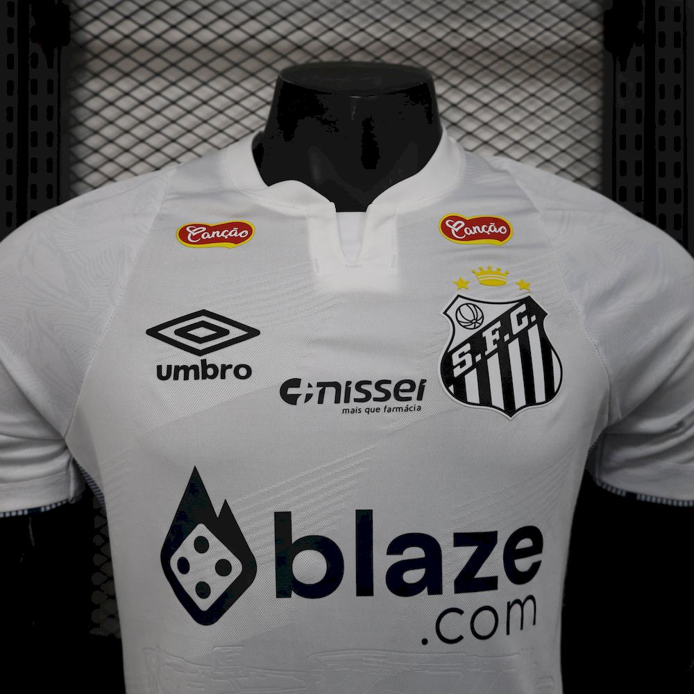 Santos 2024/25 Camisola Principal Versão Jogador – Homem