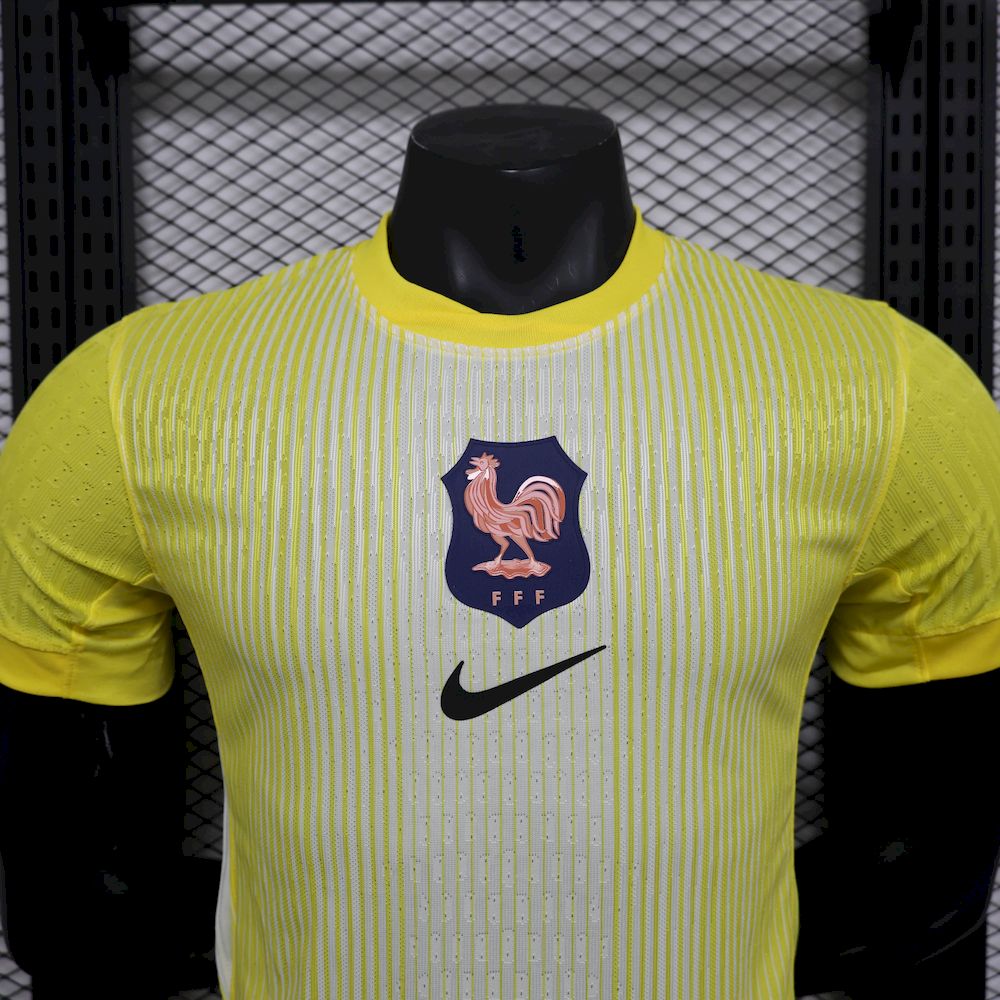 França 2025/26 Camisola de Guarda-Redes Versão Jogador – Homem