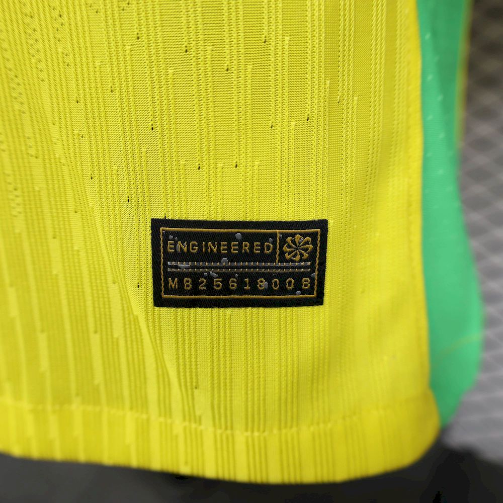 Brasil 2025/26 Camisola Principal Versão Jogador – Homem
