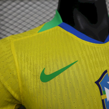 Brasil 2025/26 Camisola Principal Versão Jogador – Homem