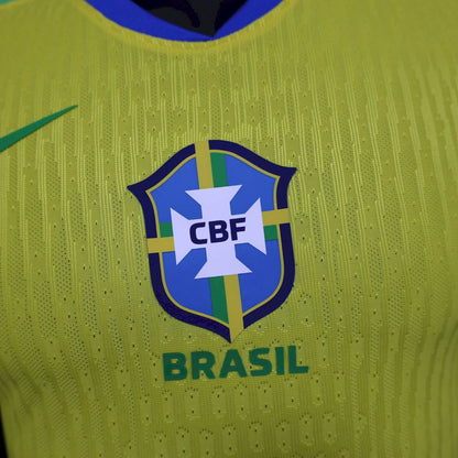 Brasil 2025/26 Camisola Principal Versão Jogador – Homem