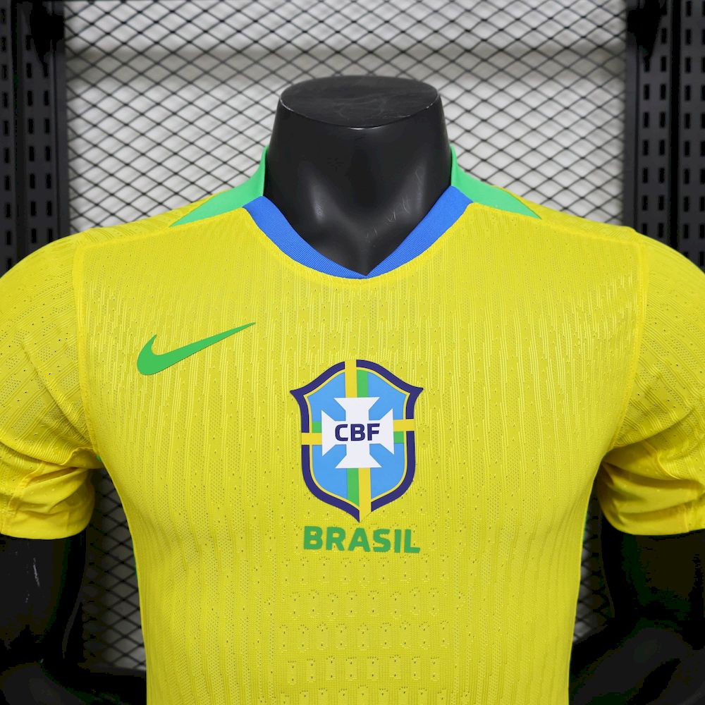 Brasil 2025/26 Camisola Principal Versão Jogador – Homem