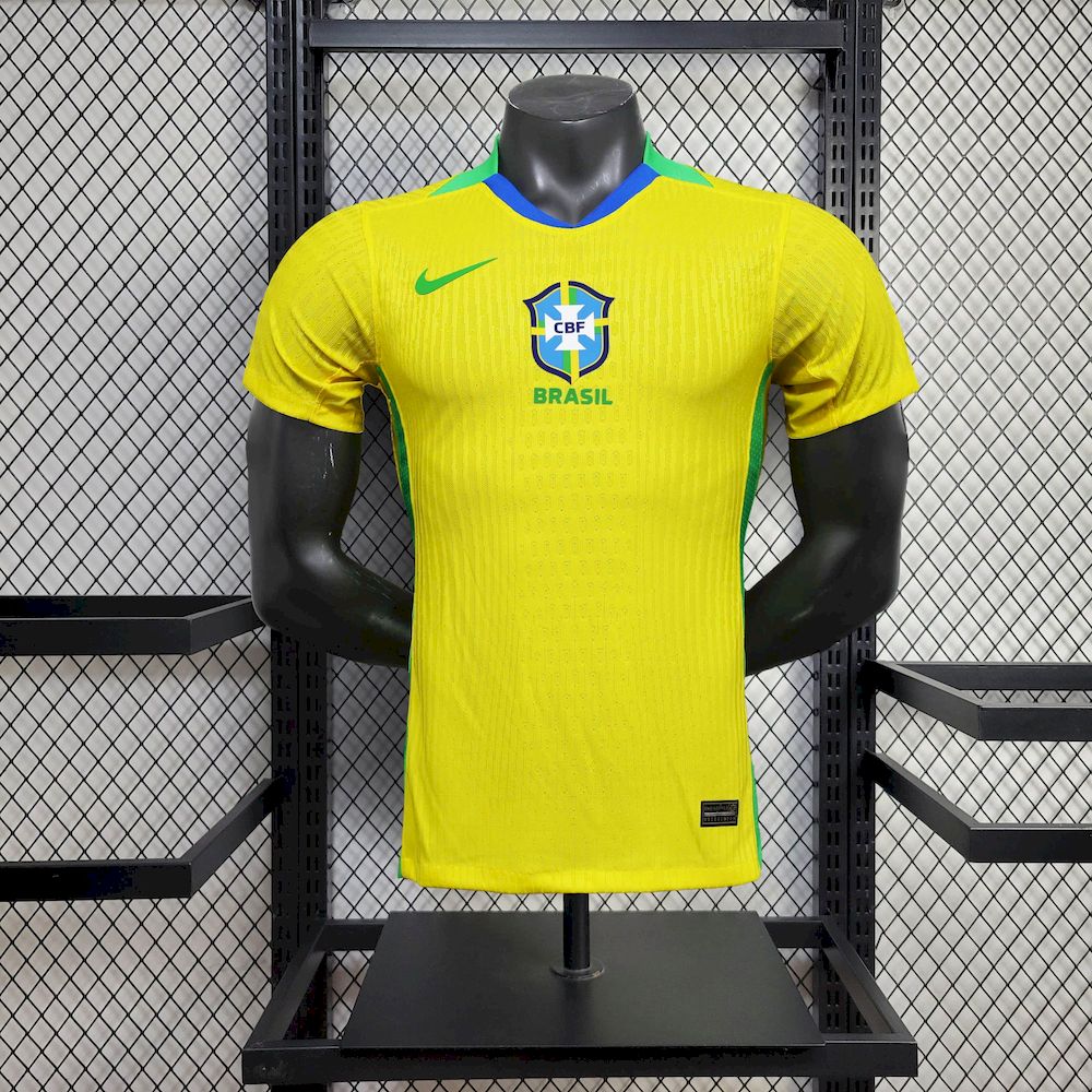 Brasil 2025/26 Camisola Principal Versão Jogador – Homem