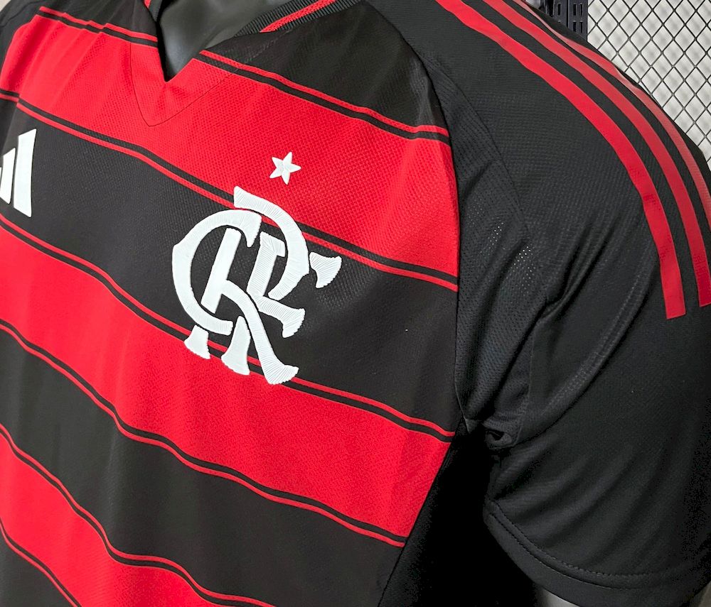 Flamengo 2025/26 Camisola Principal Versão Jogador – Homem