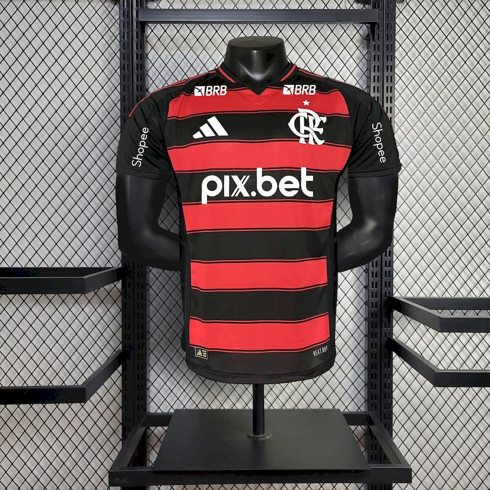 Flamengo 2025/26 Camisola Principal Versão Jogador – Homem