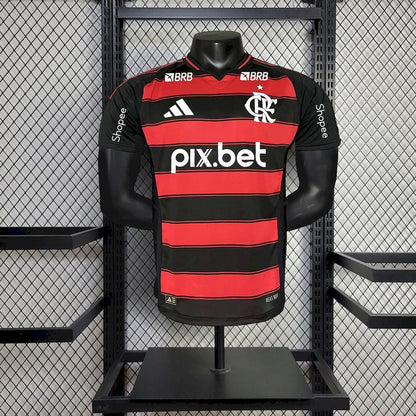 Flamengo 2025/26 Camisola Principal Versão Jogador – Homem
