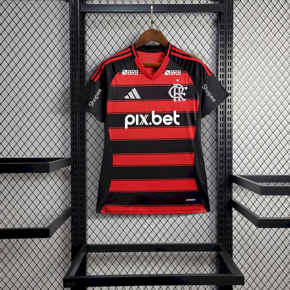 Flamengo 2025/26 Camisola Principal – Mulher