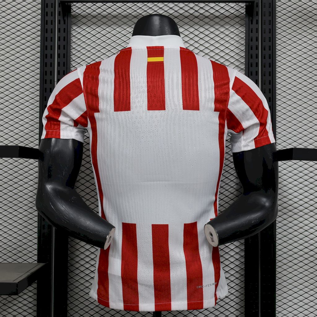 Atlético de Madrid 2025/26 Camisola Principal Versão Jogador – Homem