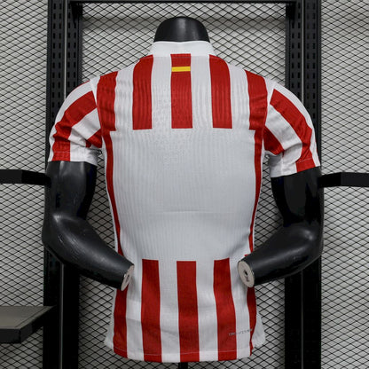 Atlético de Madrid 2025/26 Camisola Principal Versão Jogador – Homem