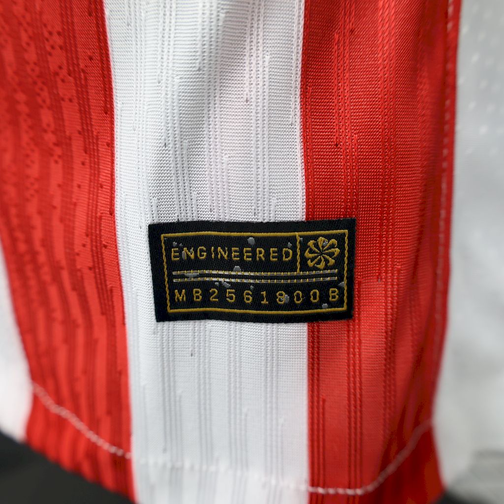 Atlético de Madrid 2025/26 Camisola Principal Versão Jogador – Homem