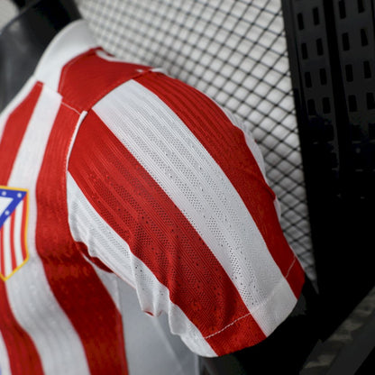 Atlético de Madrid 2025/26 Camisola Principal Versão Jogador – Homem