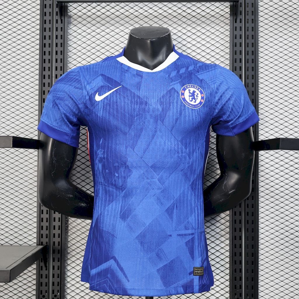 Chelsea 2025/26 Camisola Principal Versão Jogador – Homem