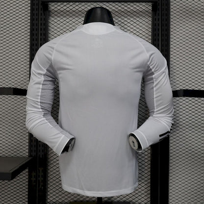 Real Madrid 2025/26 Camisola Principal de Manga Comprida Versão Jogador – Homem