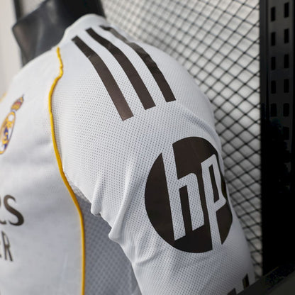 Real Madrid 2025/26 Camisola Principal de Manga Comprida Versão Jogador – Homem