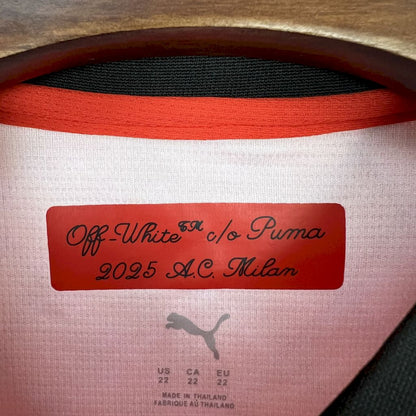AC Milan 2025/26 Conjunto Co-Branded Vermelho Edição – Criança
