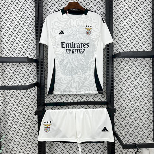 Benfica 2024/25 Conjunto Quarto Alternativa Conceito – Criança