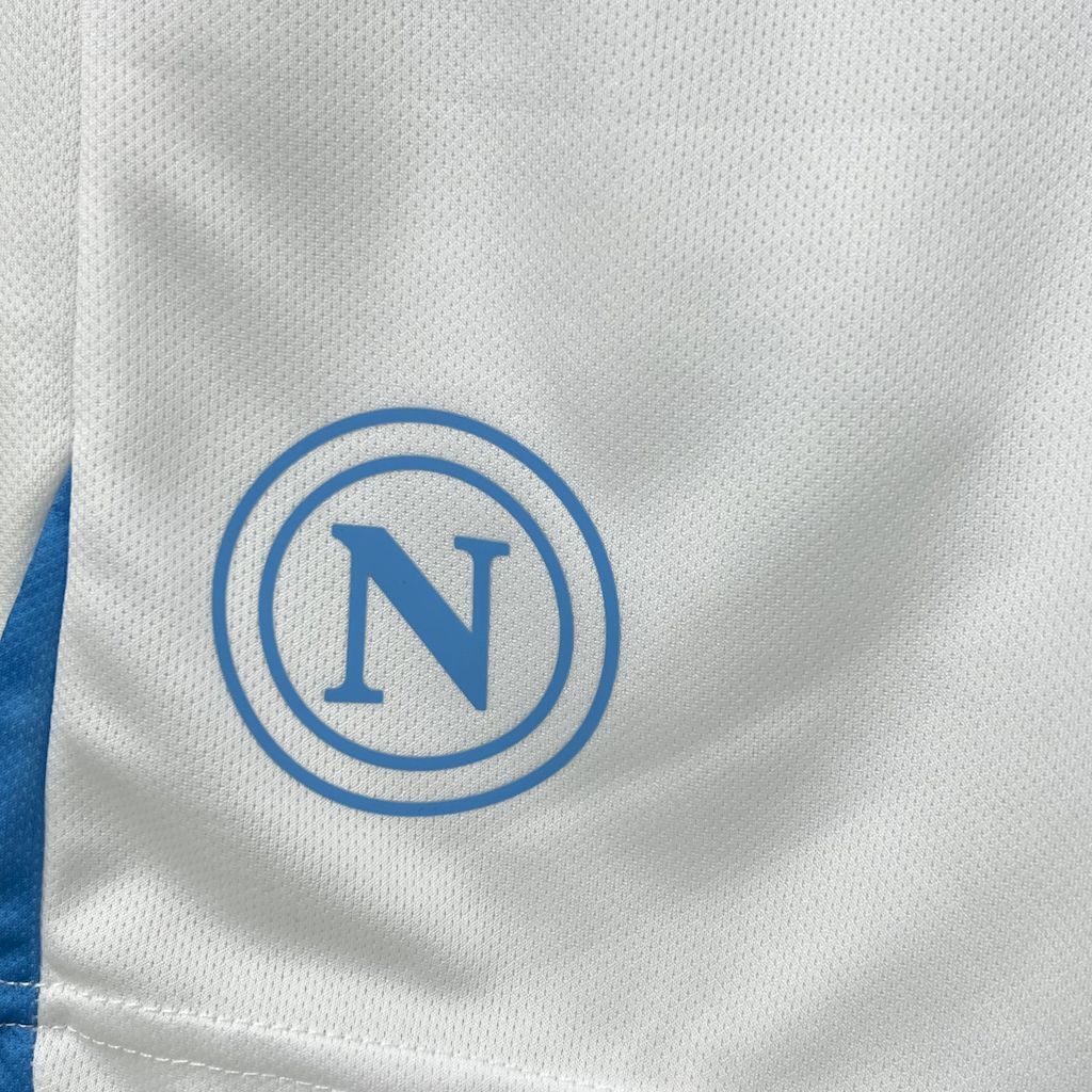 Napoli 2024/25 Conjunto Coca-Cola Conjunta Edição – Criança