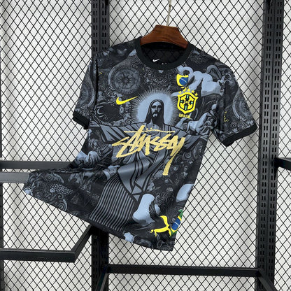Brasil 2024/25 Camisola X STUSSY – Homem