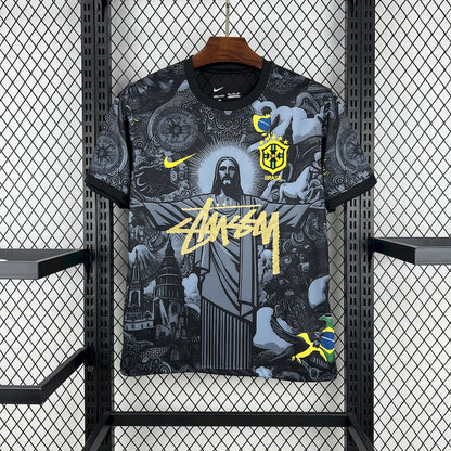 Brasil 2024/25 Camisola X STUSSY – Homem